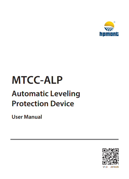 MTCC-ALP Automatic Leveling Protection Device User Manual