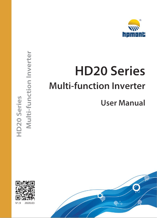 HD20 Series Multi-function Inverter User Manual